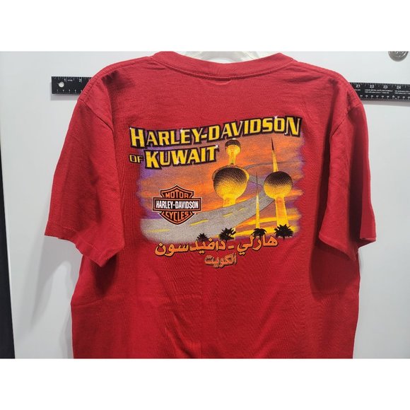 Harley-Davidson of Kuwait, Mens Large T-Shirt - Picture 1 of 6